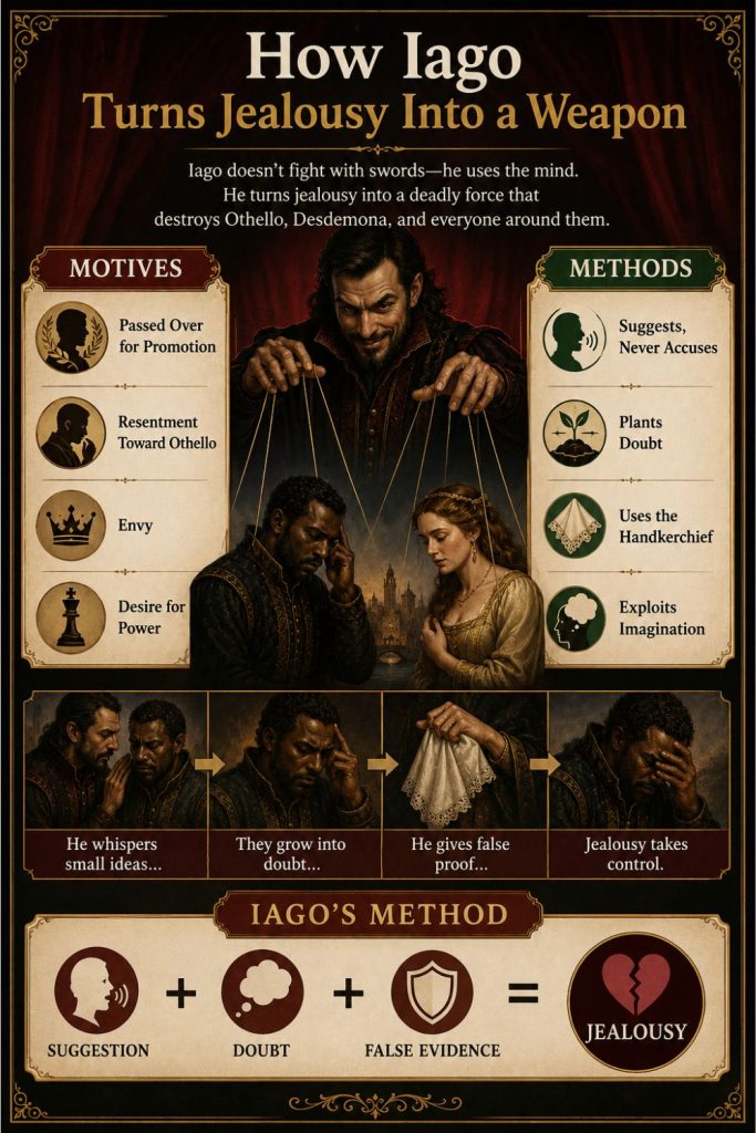 Iago's Jealousy and Manipulation in Othello