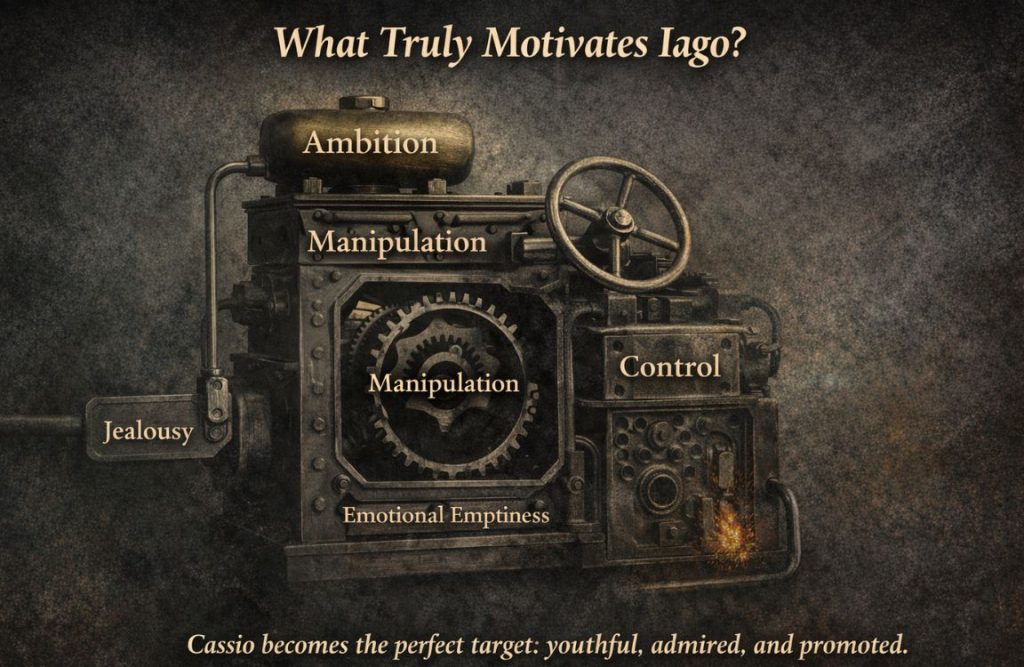 What Motivates Iago