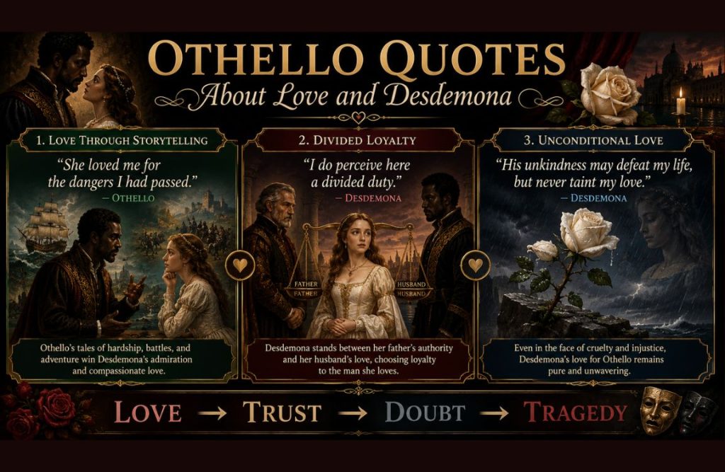 Othello Quotes AboutLove and Desdemona