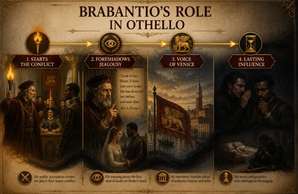 Brabantio's role in Othello 