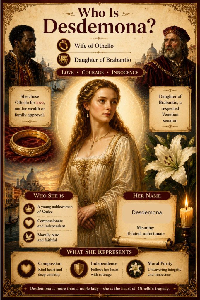 Who is Desdemona in Othello
