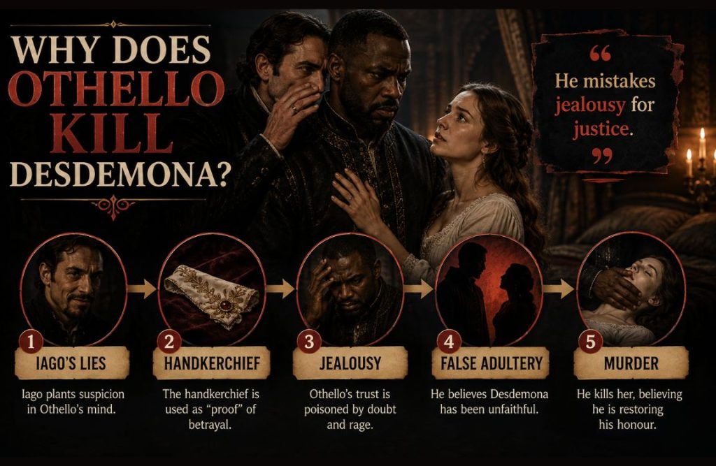 Why Does Othello Kill Desdemona