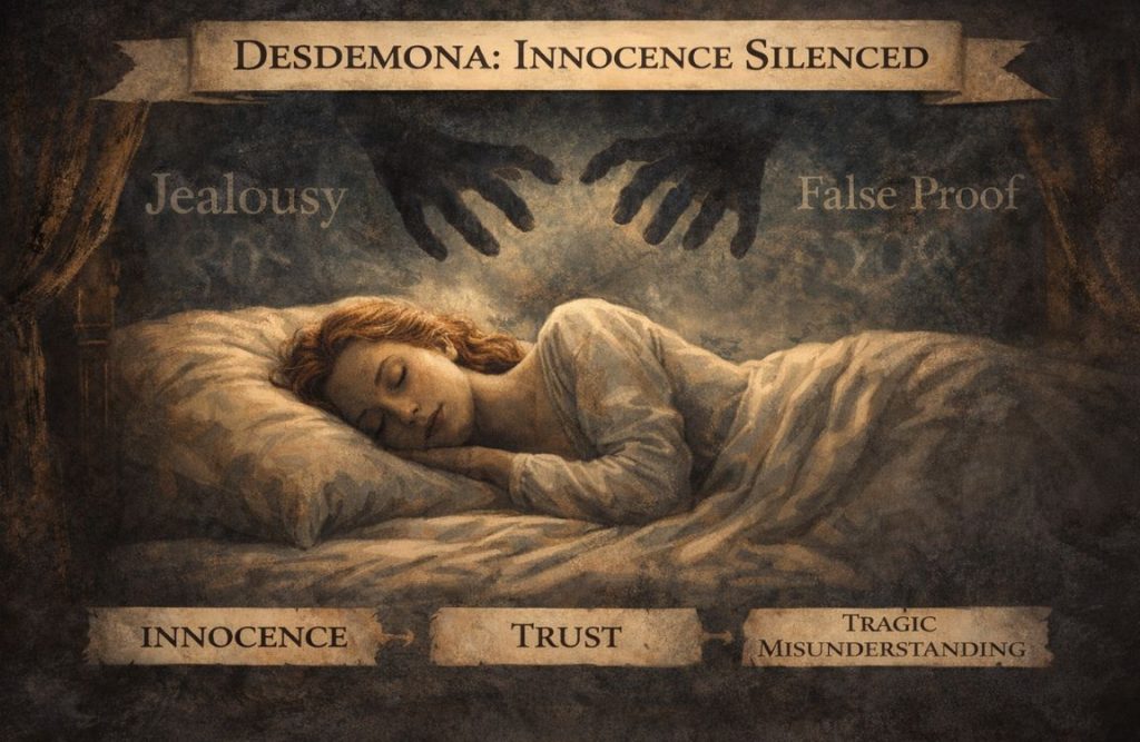 Death of Desdemona in Othello