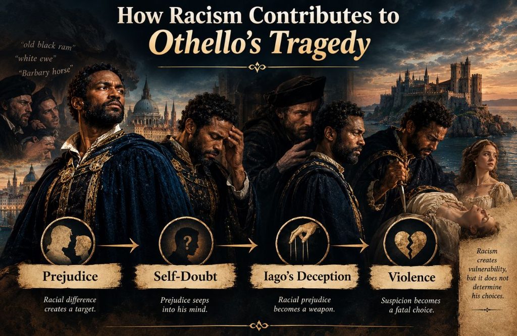 How racism contributes to Otrhello's tragedy