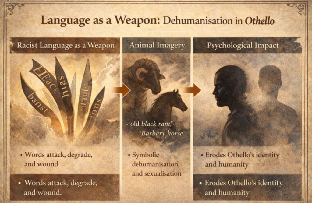 Racist Language in Othello and Dehumanisation