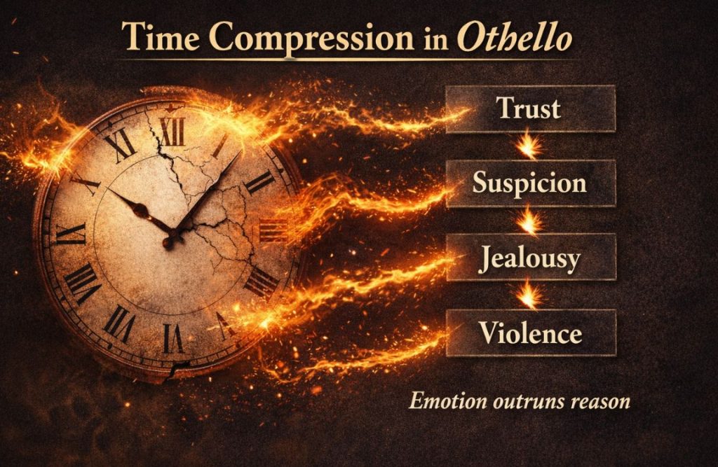 Time Compression in Othello
