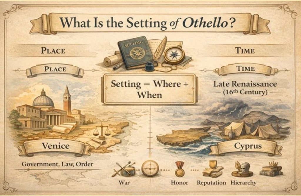 what is the setting of Othello