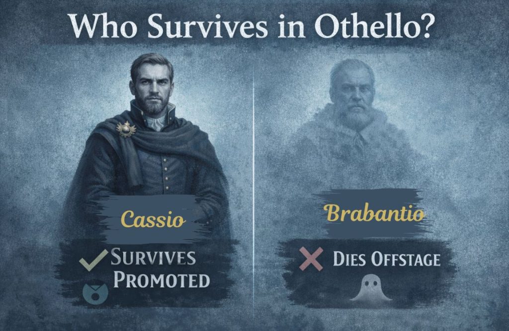 Who survives in othello