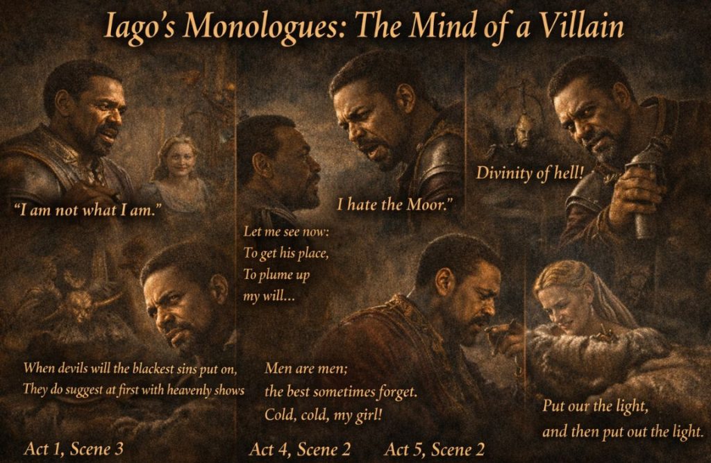 Iago's monologues in Othello