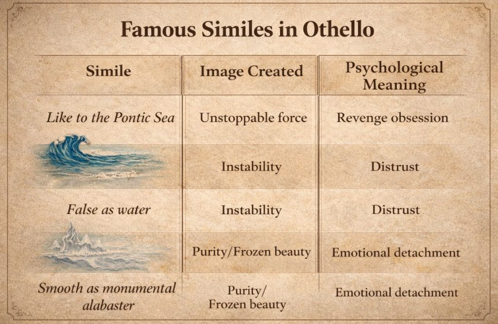 Similes in Othello