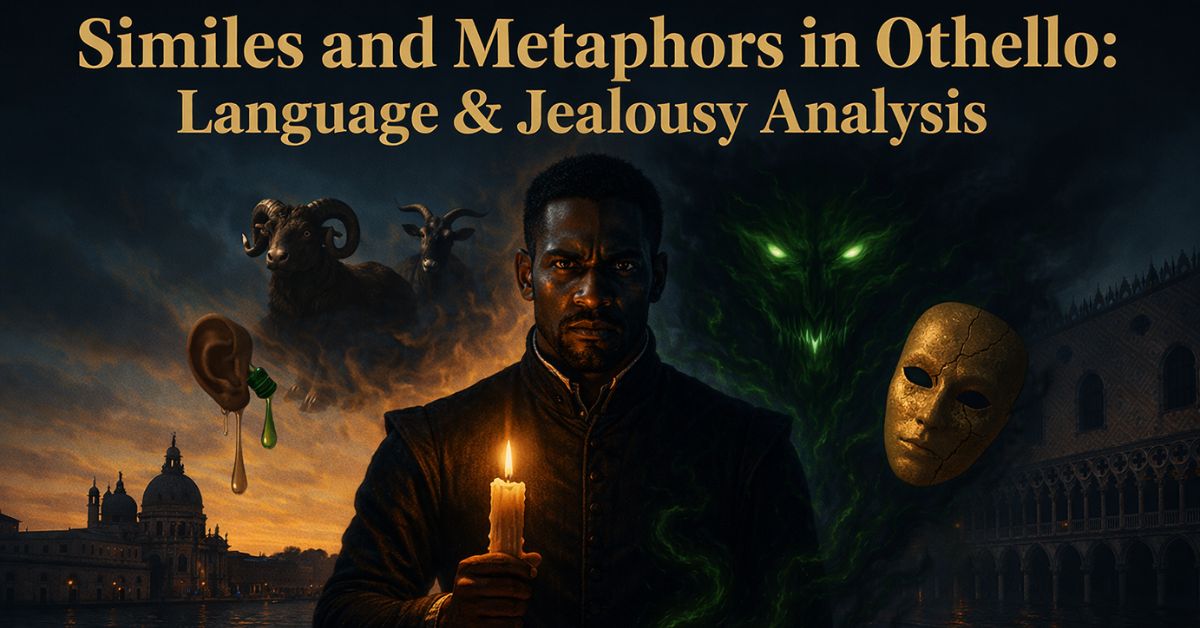 similes and metaphors in Othello