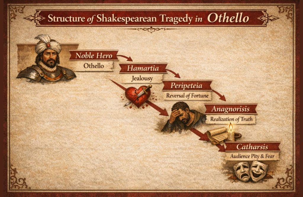 Structure of Shakespearean Tragedy in Othello