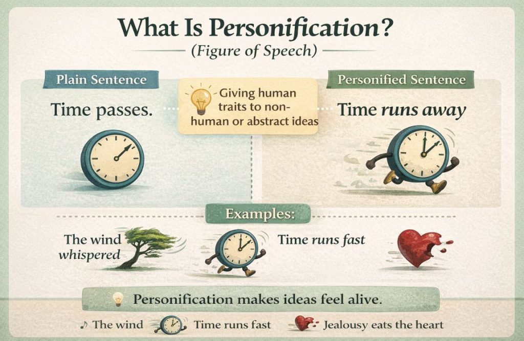 What Is Personification in Figure of Speech