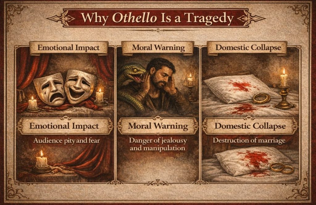 Why Othello is a tragedy