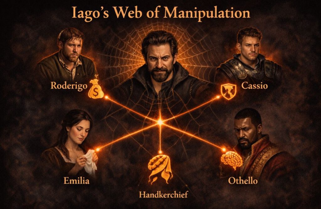 How Does Iago Manipulate Other Characters