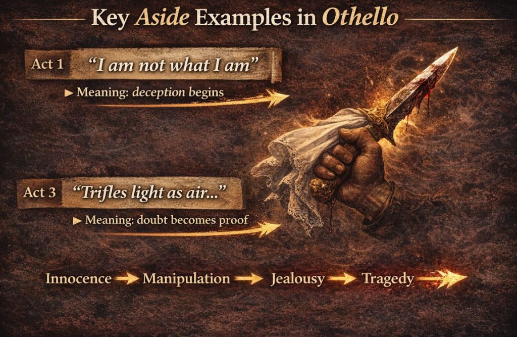 Key Examples of Aside in Othello