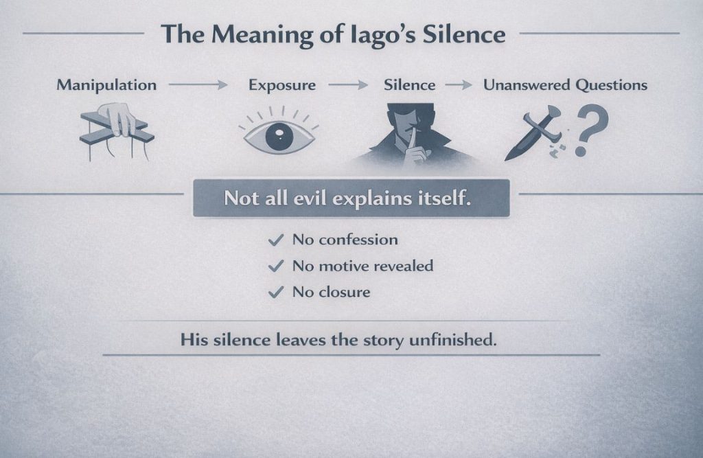 The meaning of Iago’s Silence