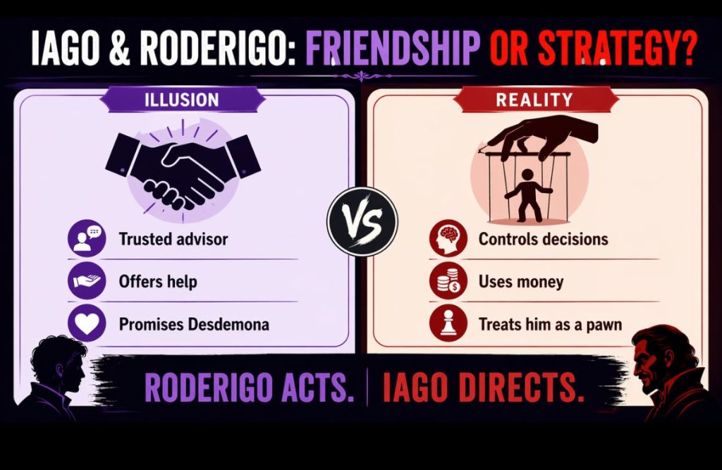 What Is Iago and Roderigo Relationship