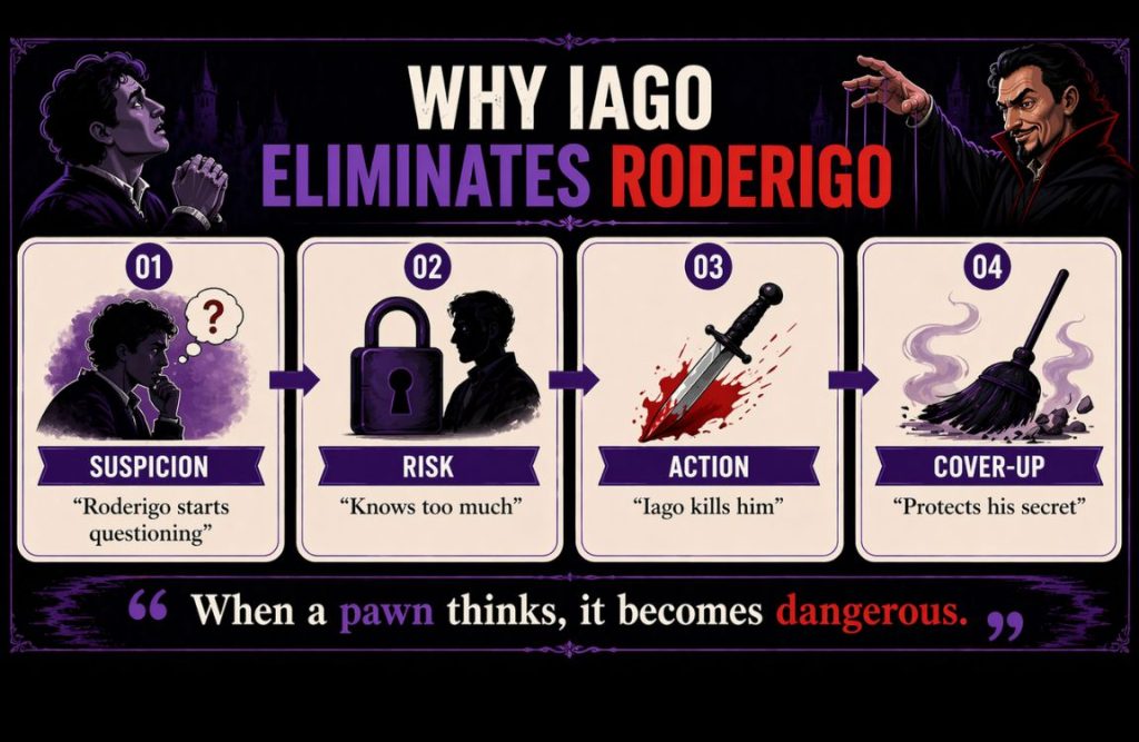 Why Does Iago Kill Roderigo