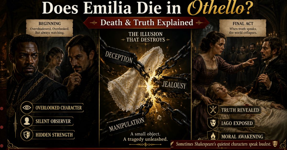 Does Emilia Die in Othello