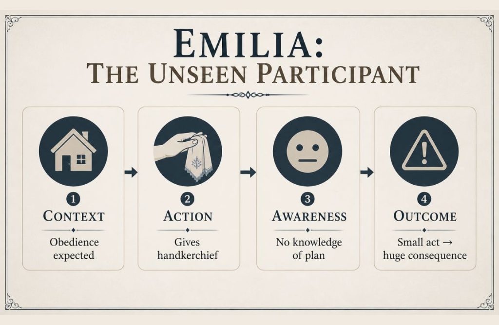 How Does Iago Manipulate Emilia