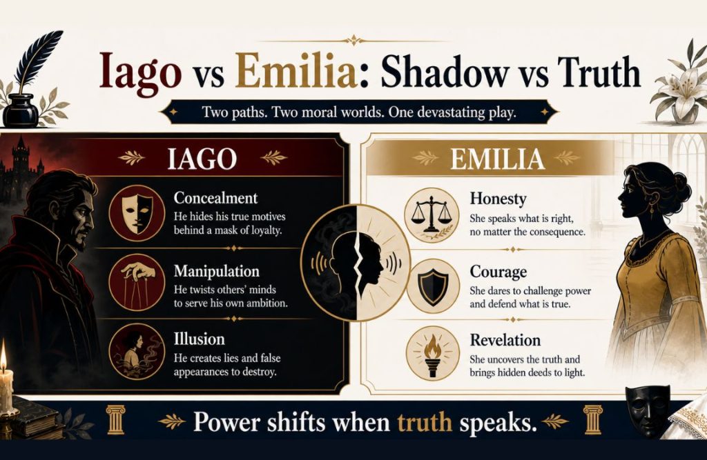Iago vs Emilia