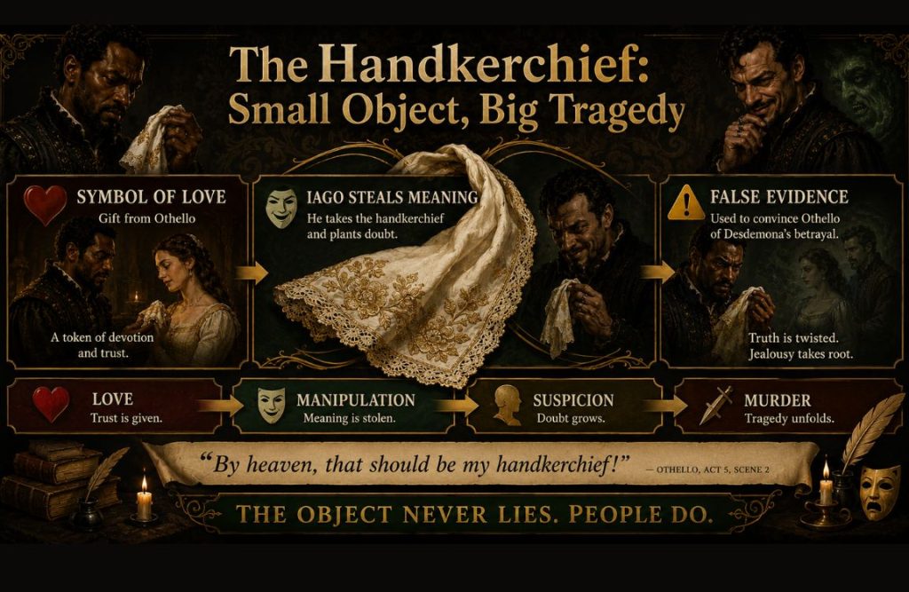 The Handkerchief Becomes False Evidence in Othello