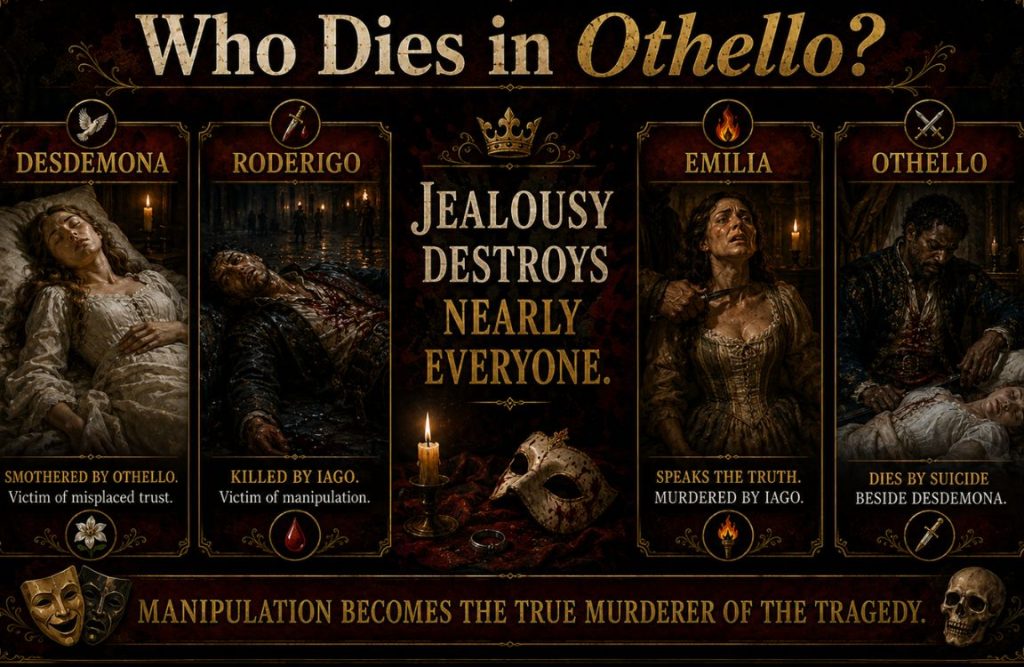 Who dies in Othello