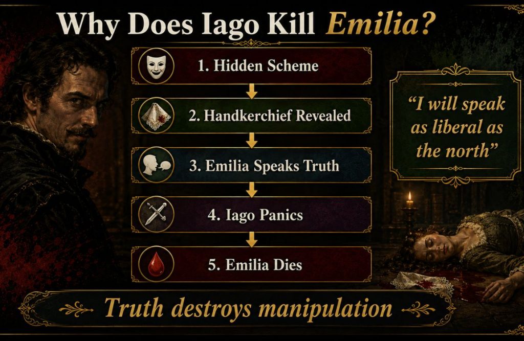 Why Does Iago Kill Emilia