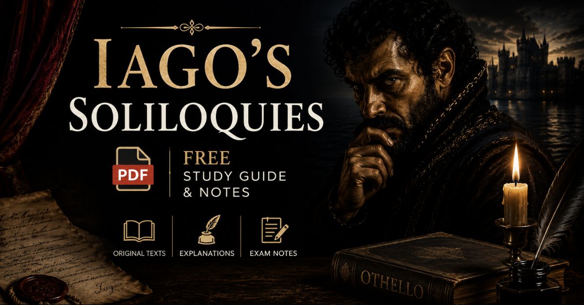 Iago's Soliloquies PDF in Othello