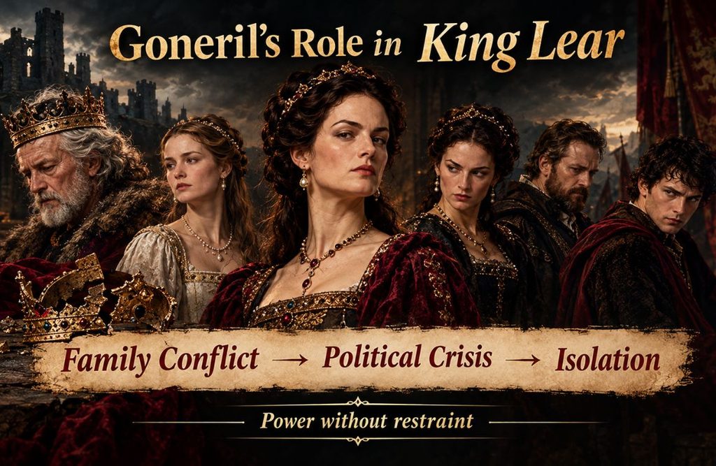 Goneril's role in King Lear