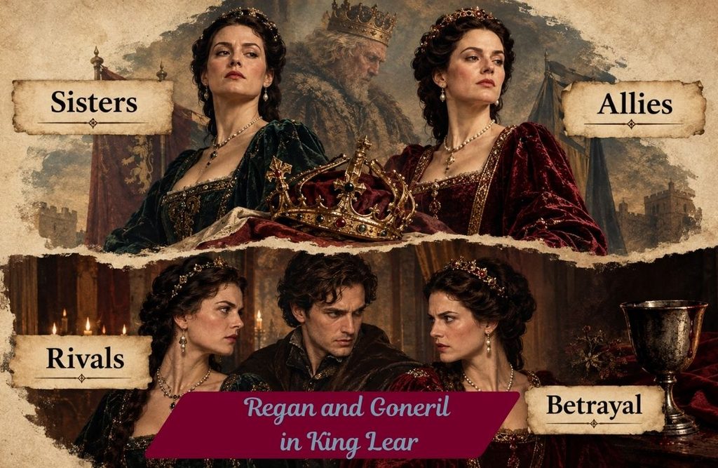 Regan and Goneril
in King Lear