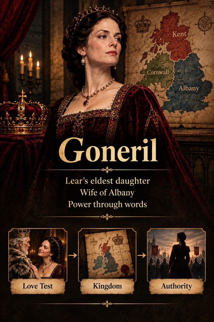 Who is Goneril in King Lear